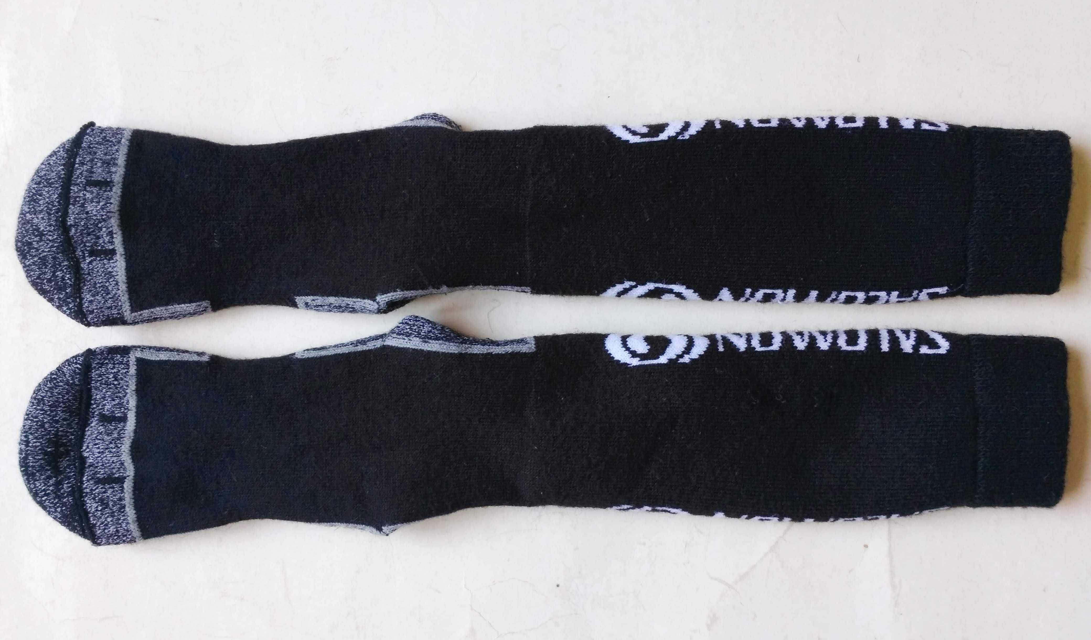 Шкарпетки SALOMON 38-42 black/grey в'язані