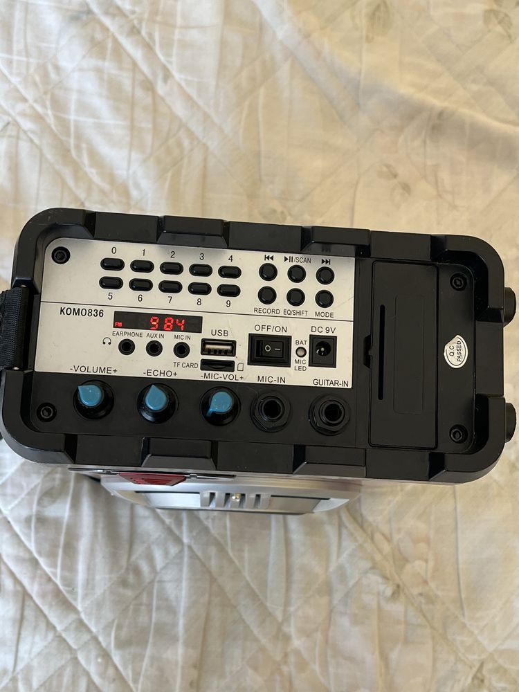Głośnik radio boombox