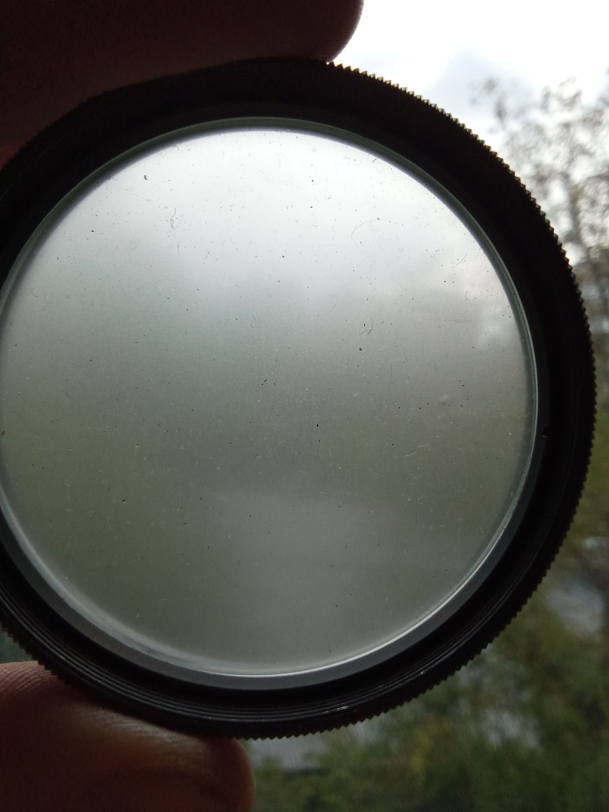 filtr światła do obiektywu. mgła 62×075 radziecki