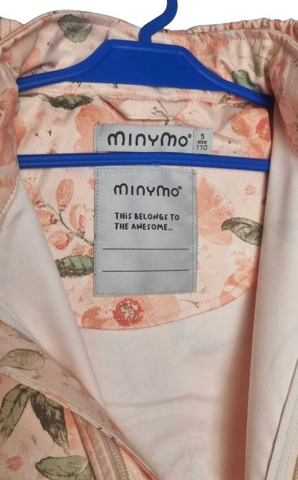 Kombinezon Minymo 110 softshell, w kwiaty, nowy, scandi, jak Reima