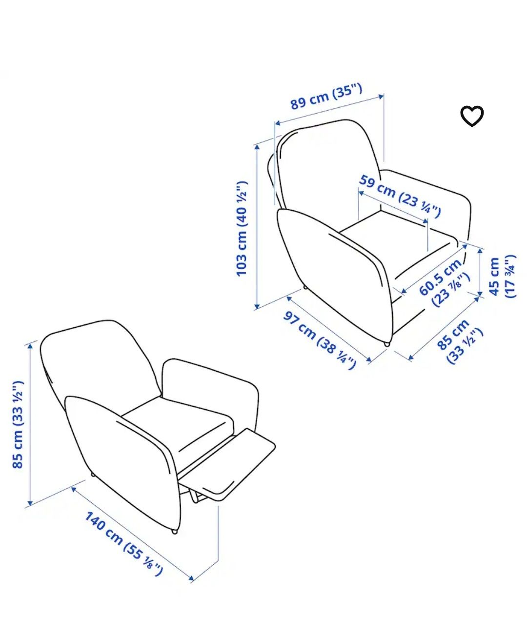EKOLSUND rozkladany Ikea fotel