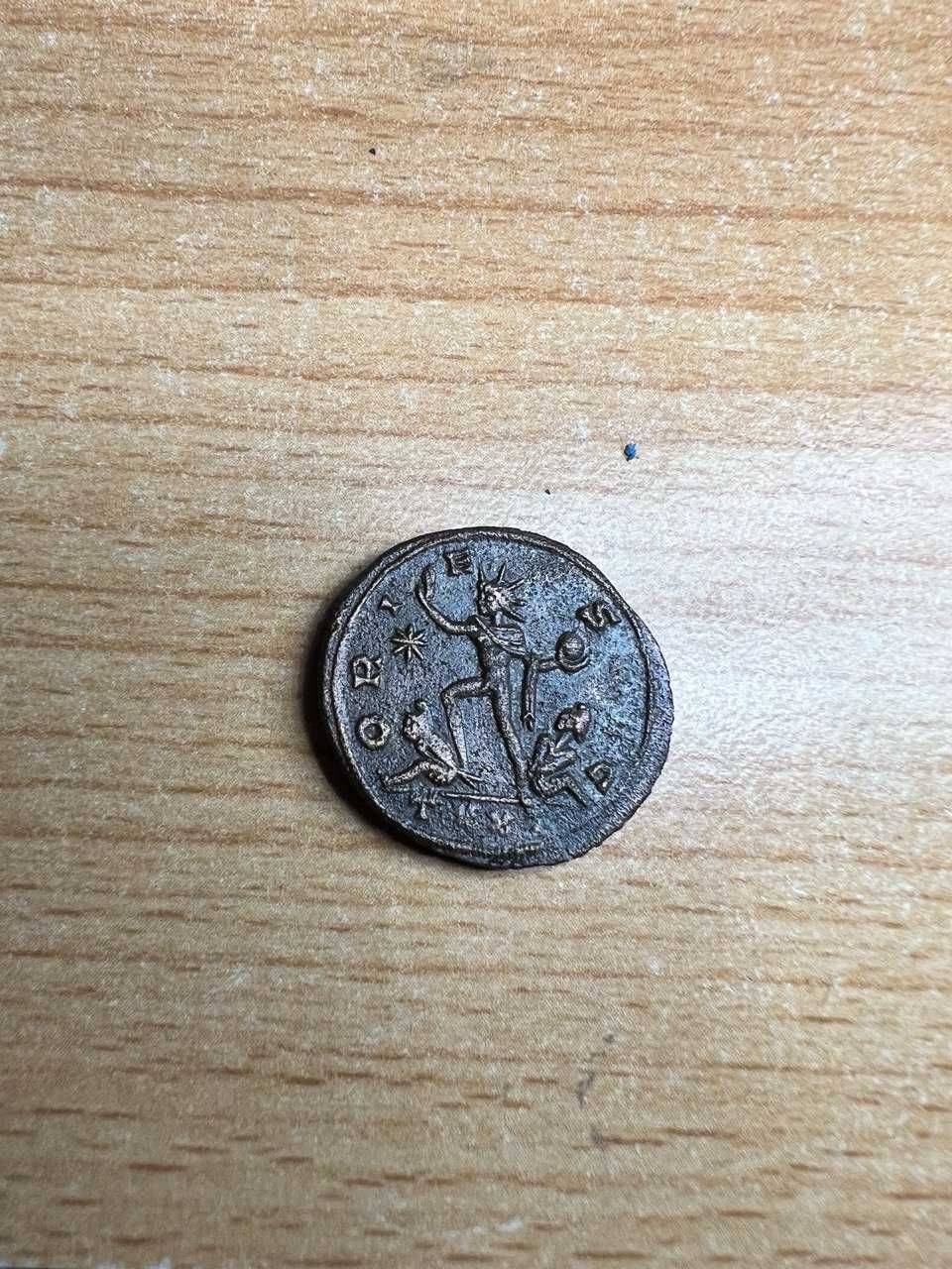 Античная монета, Антониан, Имп. Аврелиан (в кирасе)