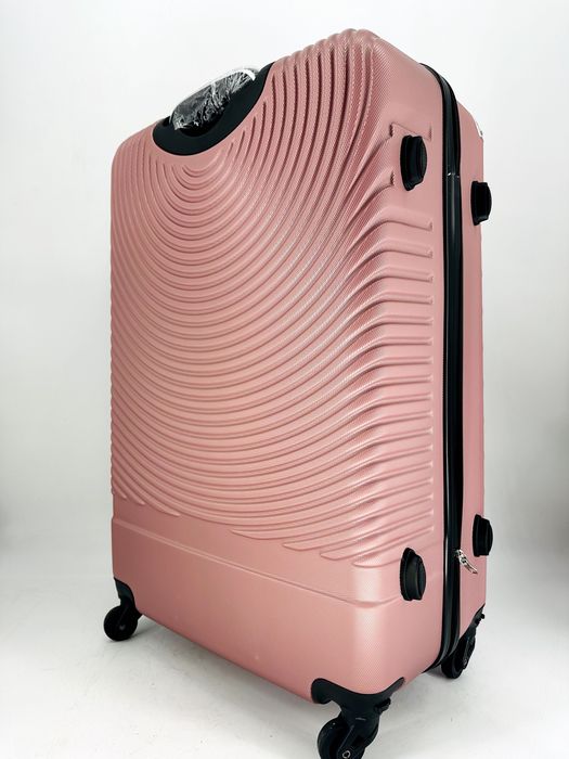 Nowa walizka duża różowe złoto pudrowy torba