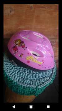 Kask rowerowy decathlon 52-56 kiddy girl Princess