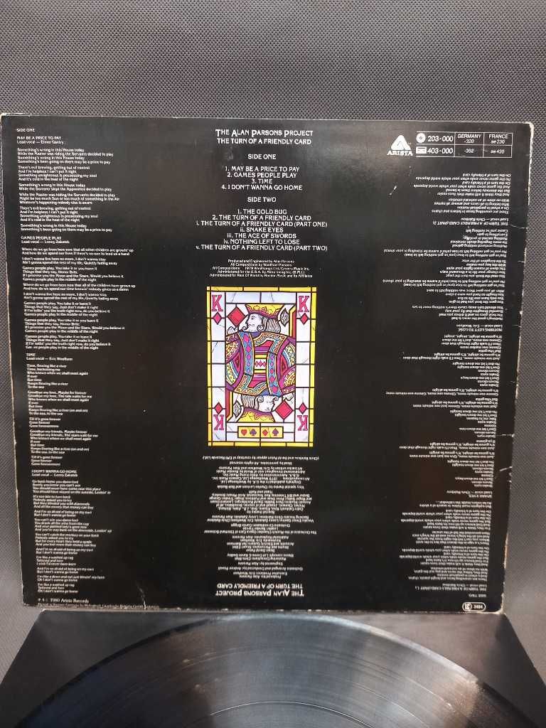 Lp The Alan parsons Project The Turn płyta winylowa