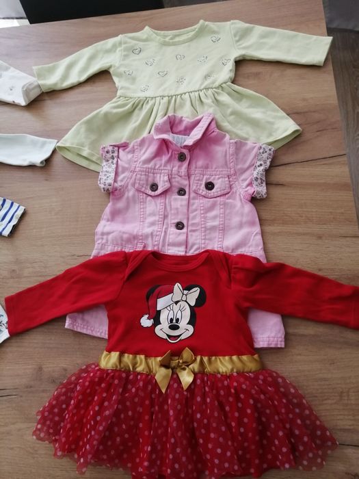 Ubranka dla dziewczynki 68 rozm. 3-6 miesiecy