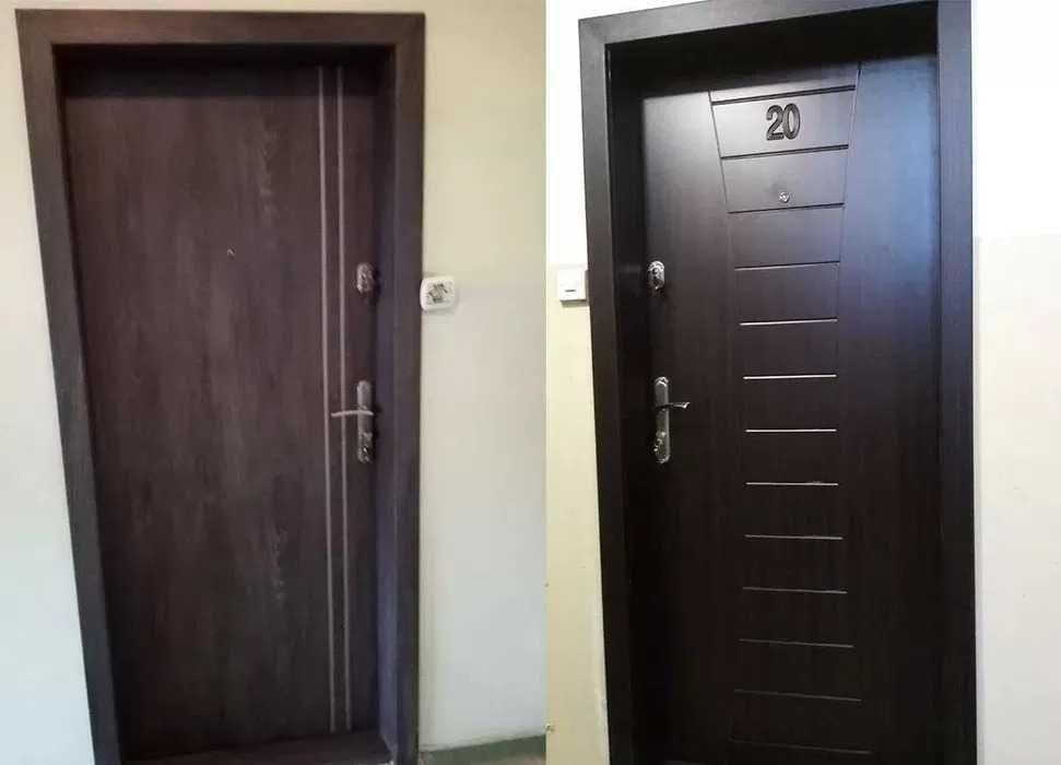Drzwi Nysa z Montażem - Zewnętrzne Klatkowe Akustyczne Drewniane