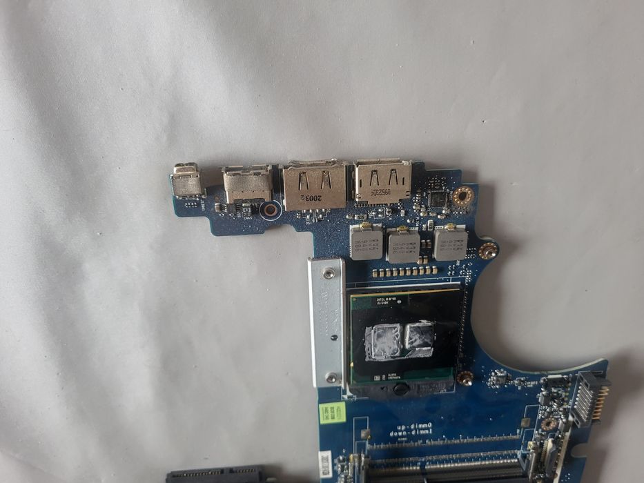 Sprzedam Płytę główna + Procesor i5 do Laptopa HP Elitebook 8540p