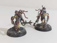 Pomalowane 2 figurki Negavolts Cultist Warhammer 40000
