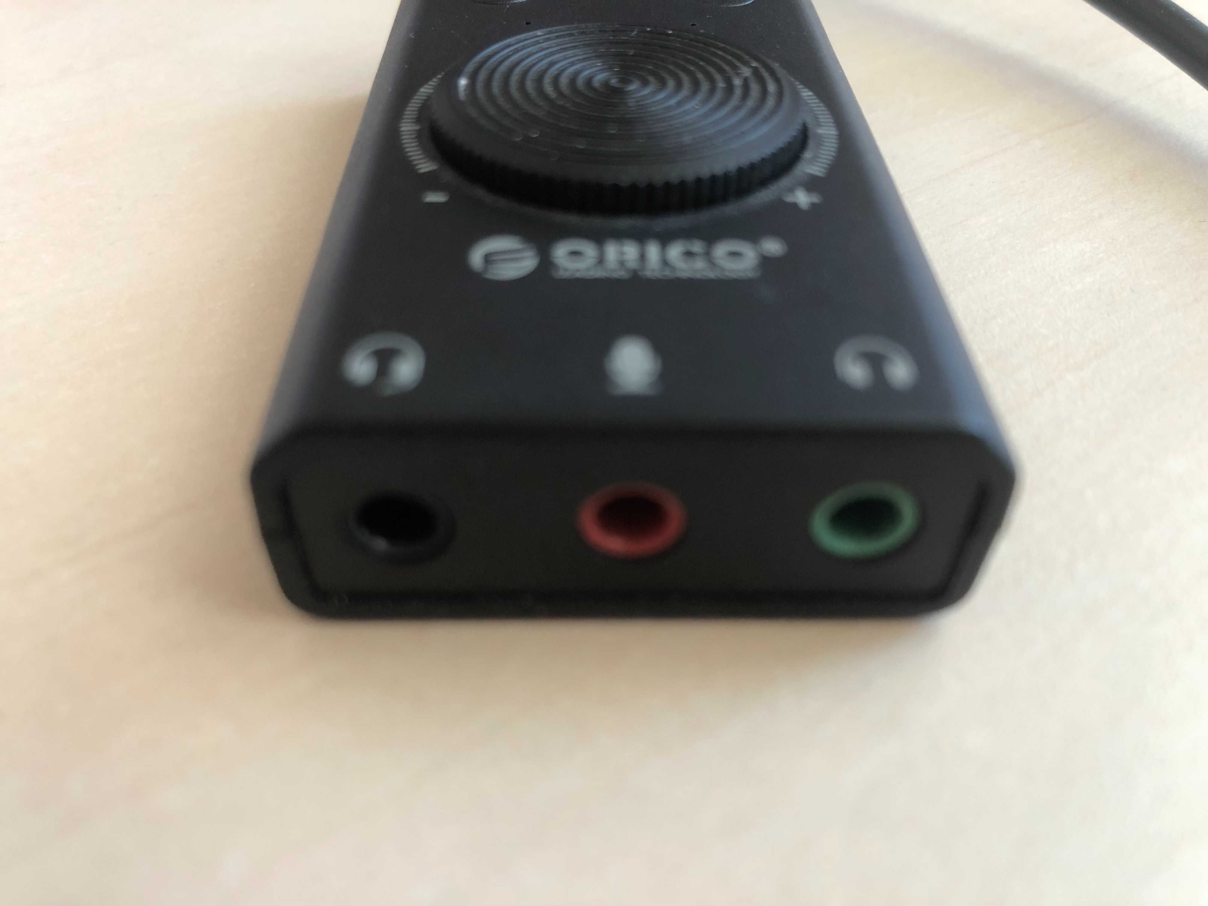 Внешняя звуковая карта Orico USB Sound Card Adapter SC2 Black