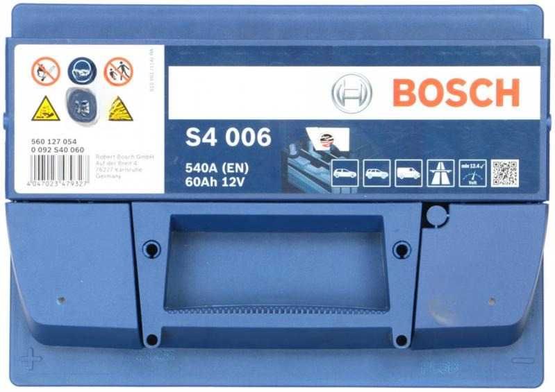 Аккумулятор авто Bosch S4 006 60Ah 540A 12V + З\п-Foxsur FBC1205D