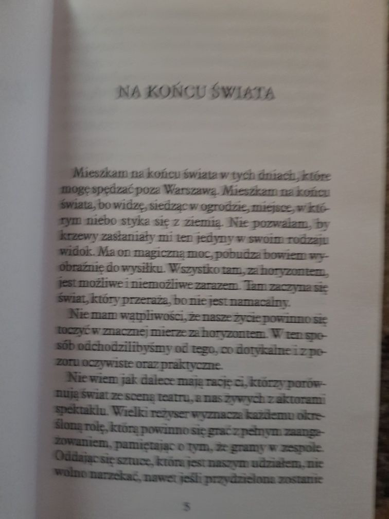 Maria Szyszkowska Za horyzontem Rossner&co 2002