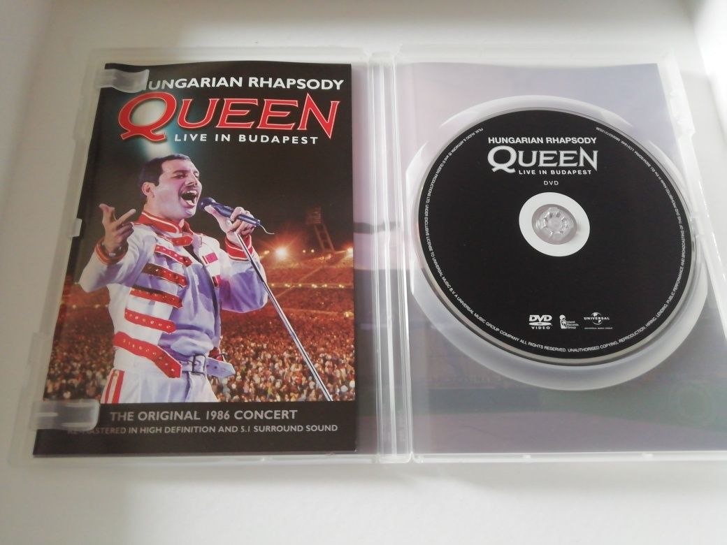 Hungarian Rhapsody QUEEN live in Budapeszt dvd