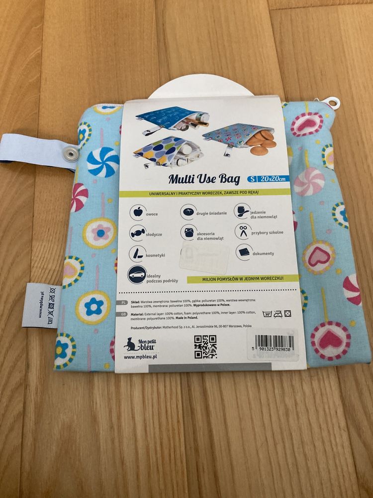 Mon Petit Bleu Multi Use Bag "S"- uniwersalny i praktyczny woreczek.