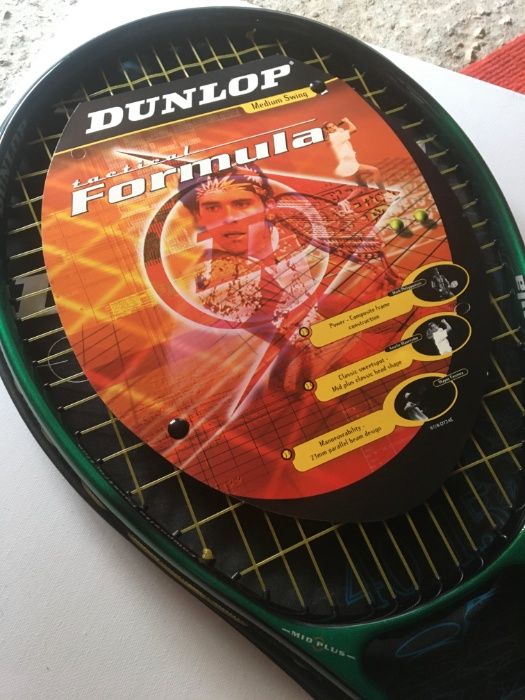 Raquetes NOVAS e bolas Dunlop