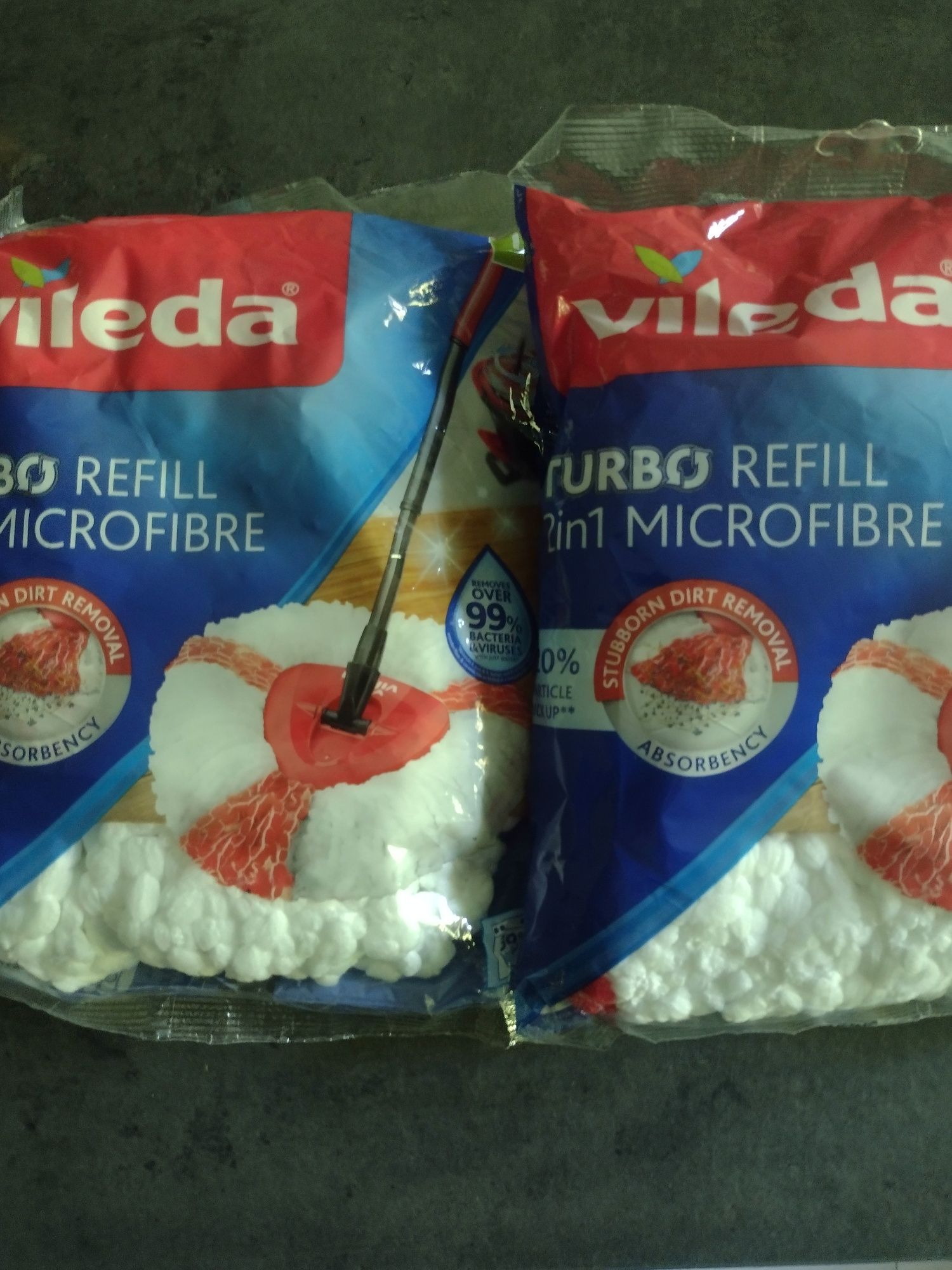 2 sztuki. Nowe wkłady do mopa Vileda