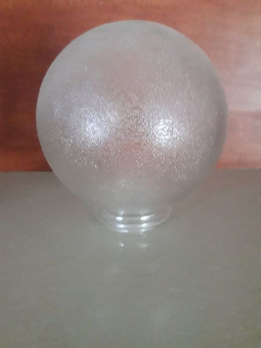 Stary klosz kula do lampy wiszącej z czasów PRL