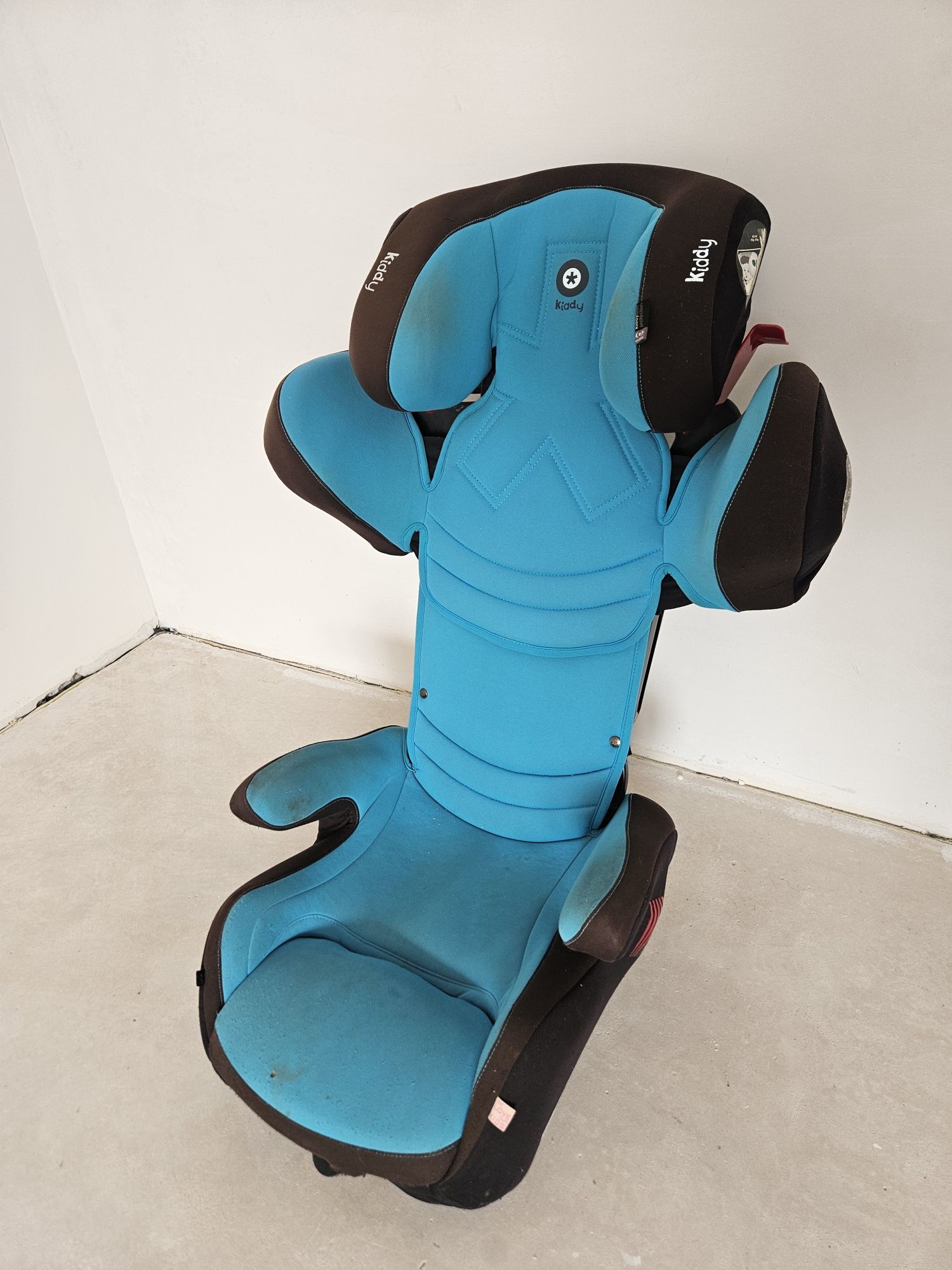 Fotelik Kiddy SmartFix 18-36 kg, z Isofix (niebieski)