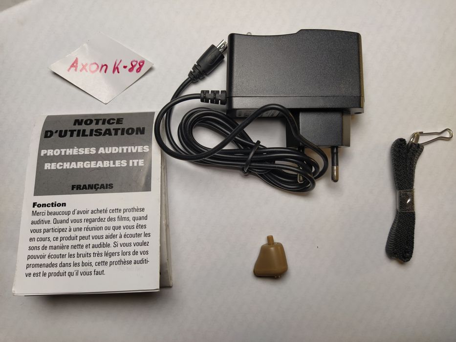 Слуховий апарат слуховой аппарат Axon 88