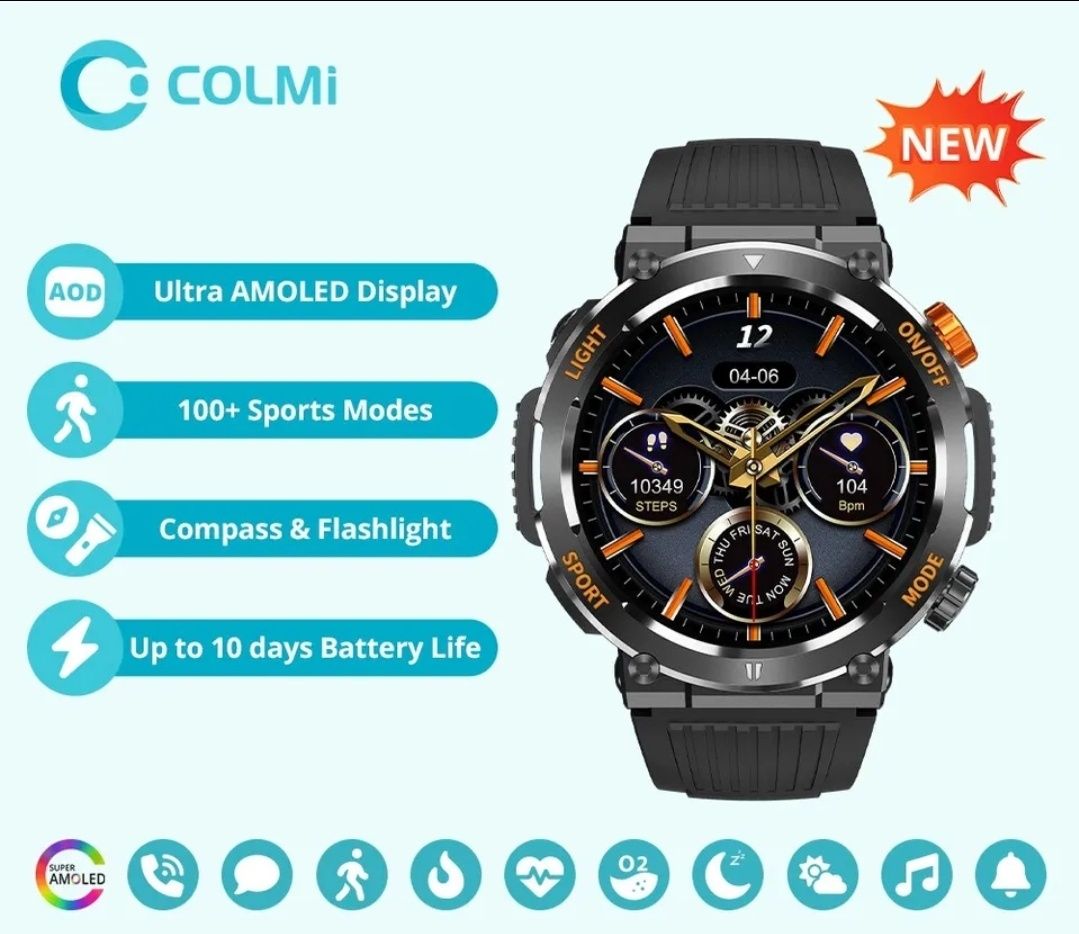 Smart watch Colmi V68/Розумний годинник/умные часы