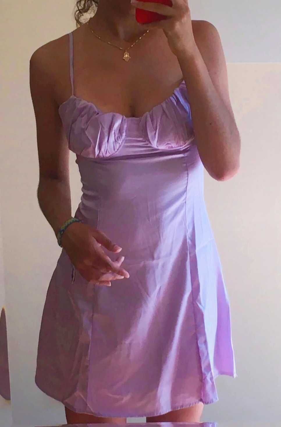 Vestido lilás 40