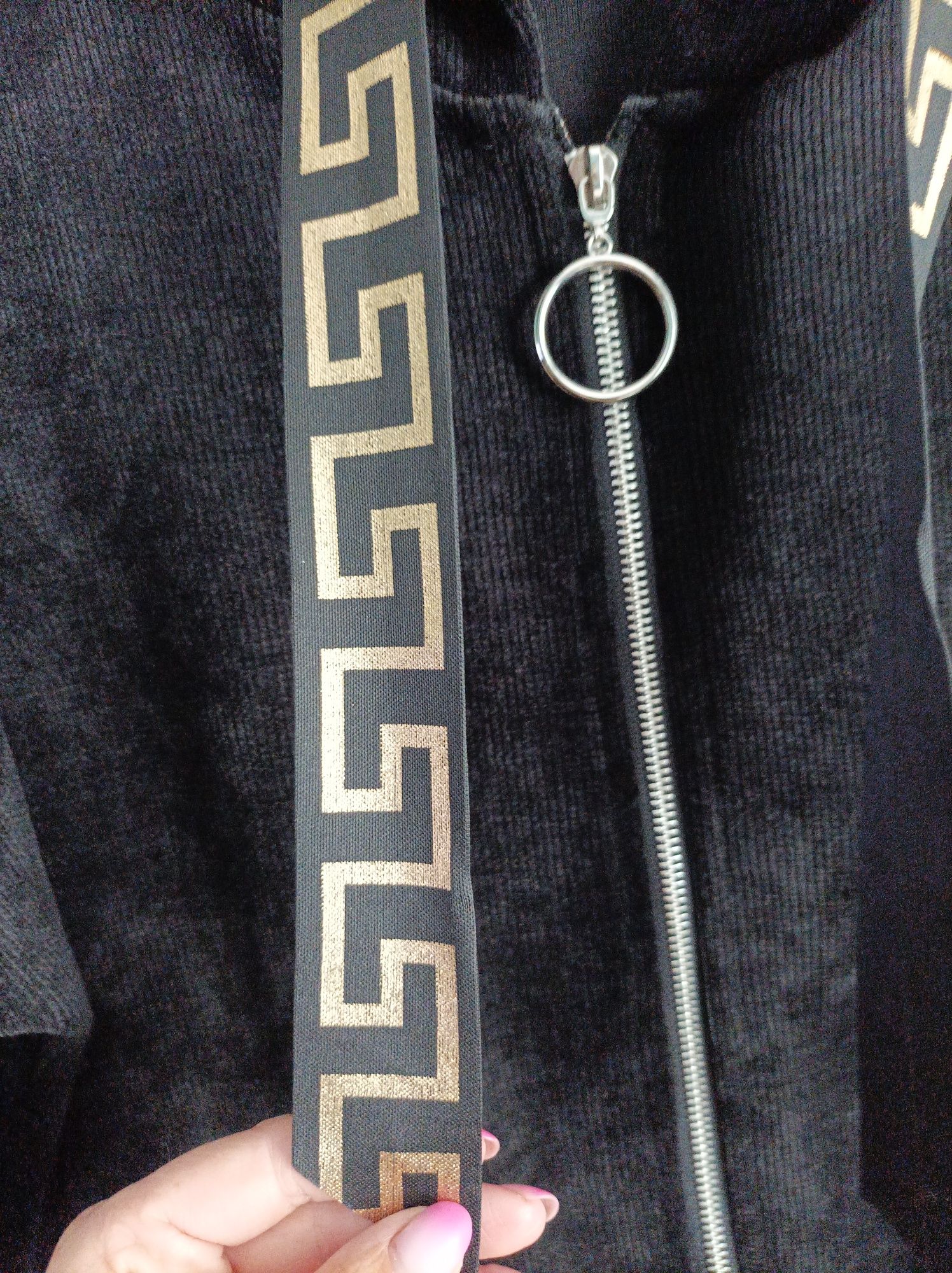 Bluza czarna damska 44