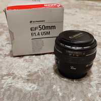 Об'єктив Canon EF 50mm F/1.4 USM Ultrasonic / Чудовий портретник