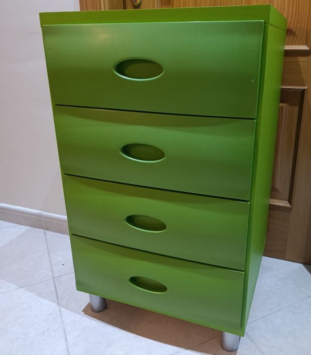 Móvel Arrumação de Gavetas/Cómoda/Camiseiro Verde-IKEA