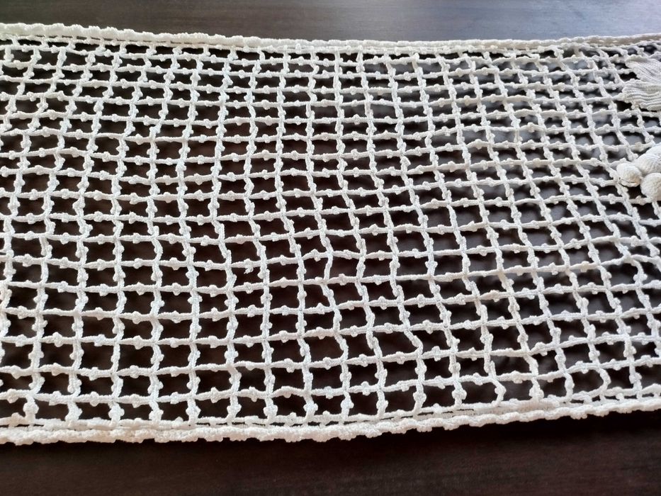 Toalha de mesa de jantar em crochê