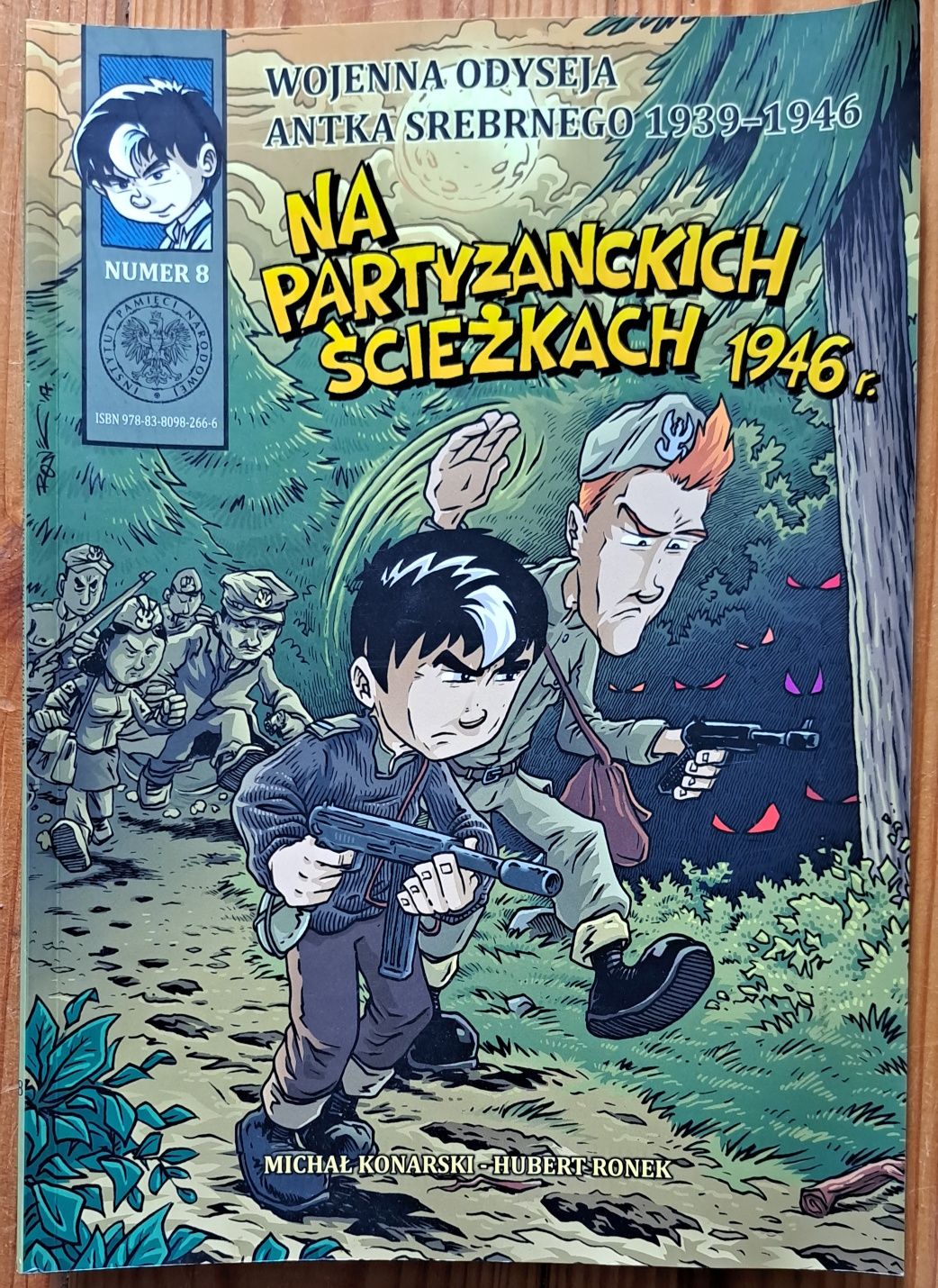Komiks Wojenna odyseja Antka Srebrnego 1939-