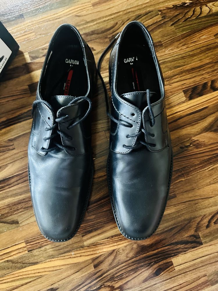 Buty męskie czarne skorzane Garvin by LLOYD 43