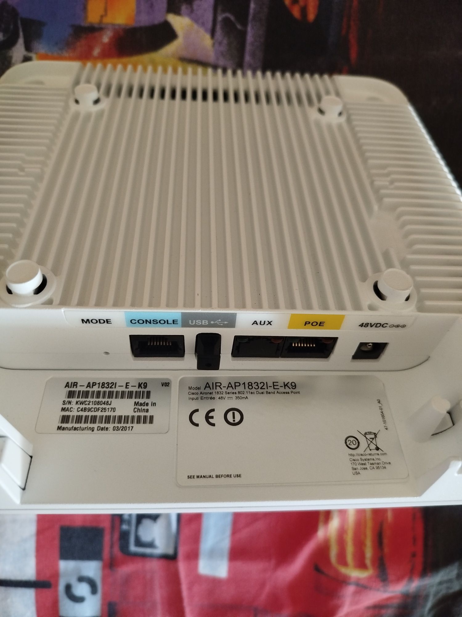 Гигабитная точка доступа Wi-fi Air-Ap1832 Cisco гегабітна точка доступ