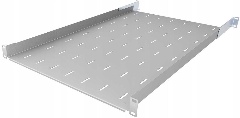Półka RACK 19" 1U 750mm Regulowana 750-910 mm do Szaf RACK Stalflex