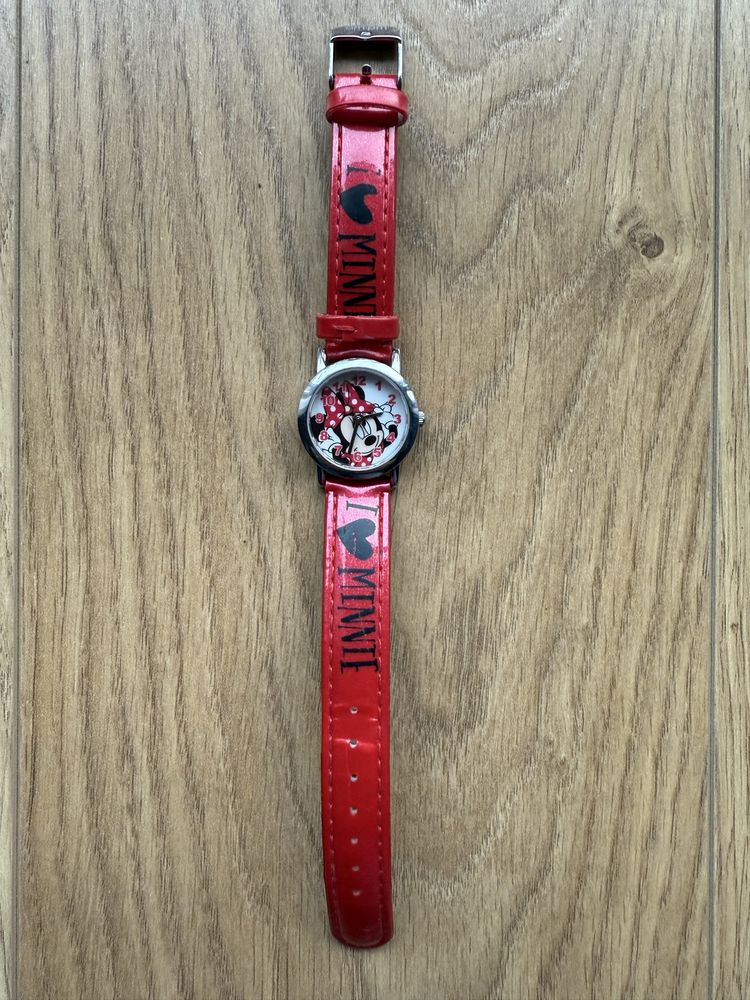 Zegarek Minnie Myszka Mickey Miki dla dziewczynki
