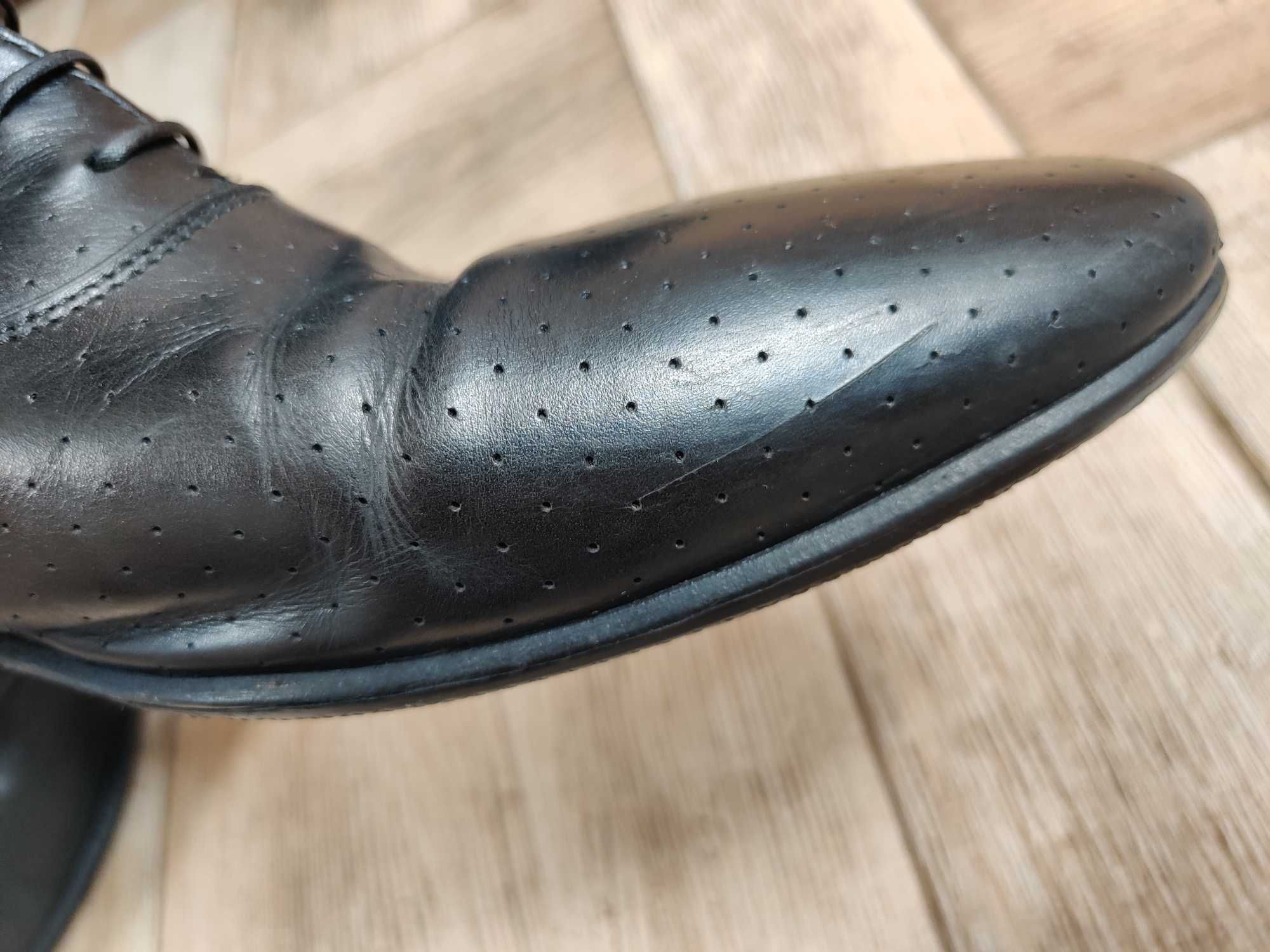 Мужские классические кожаные туфли hugo boss  43,5 (9 1/2 )