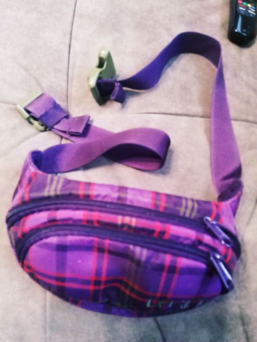 Dakine, claire's женская бананка, сумка поясная, фиолетовая, белая