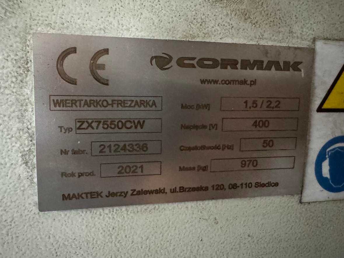 Wiertarko-Frezarka Cormak ZX 7550CW