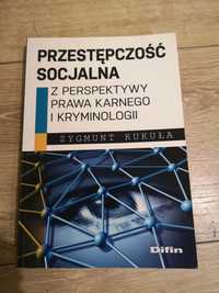 Książka przestępczość socjalna Zygmunt Kukuła