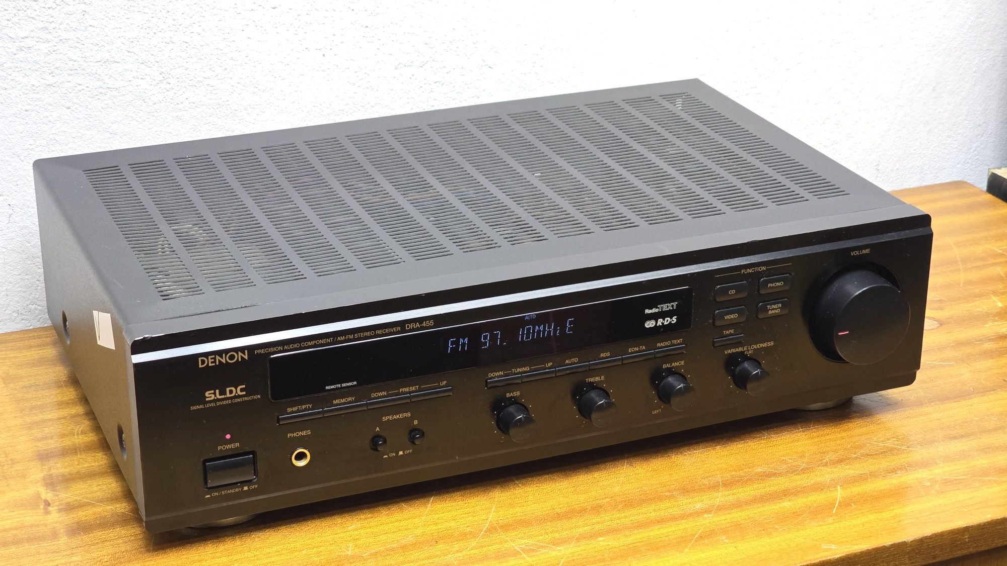 Denon DRA 455 Wzmacniacz amplituner 2x65W 6ohm Pilot