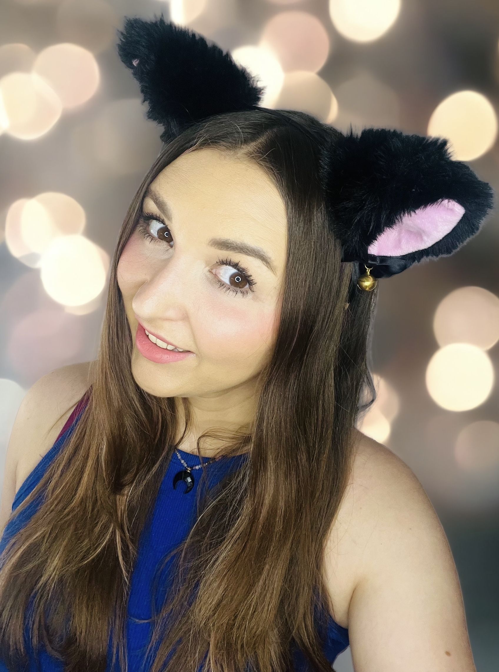 Opaska do włosów MyAlterEgo kocie uszka duże uszy kota anime