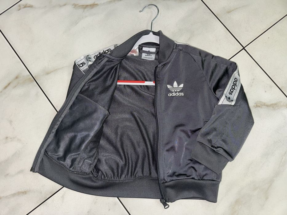 Детский серый спортивный костюм Adidas 3-4 года (98-104 см)