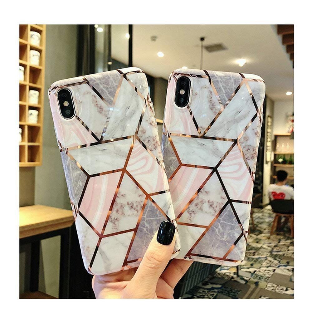 Etui Marble Do Samsung Galaxy A42 5G Pink