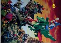 Lego plakat a2 6082 i 6048 dragon majisto