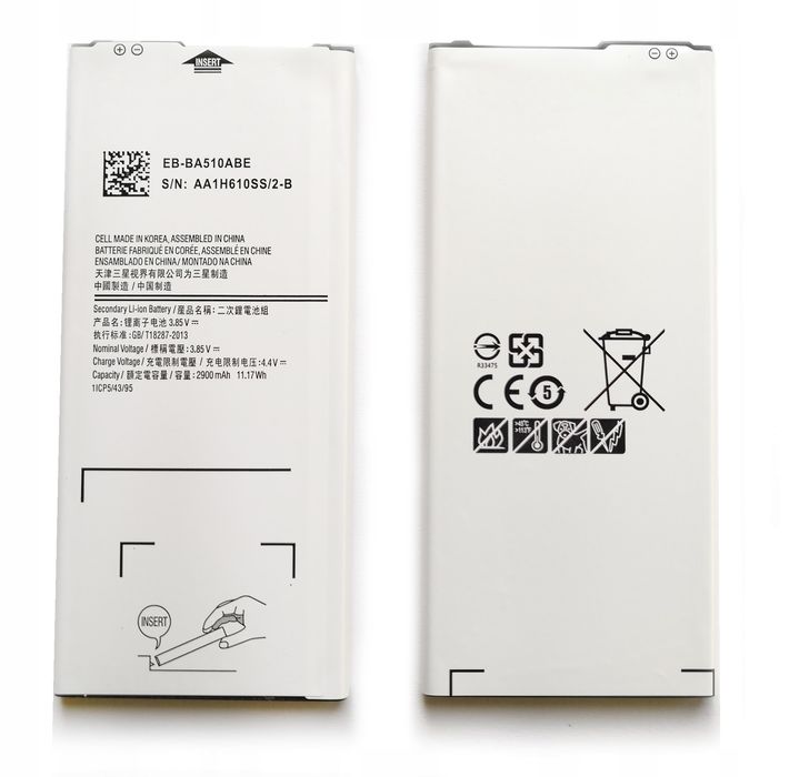 Nowa Bateria Eb-Ba510Abe Do Samsung A5 2016 A510F