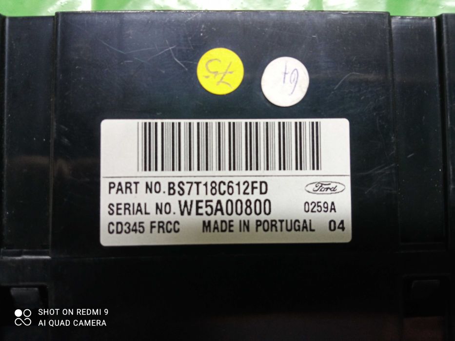 Moduł Sterownik Klimatyzacji, Panel komfortu Ford Mondeo MK4 Lif