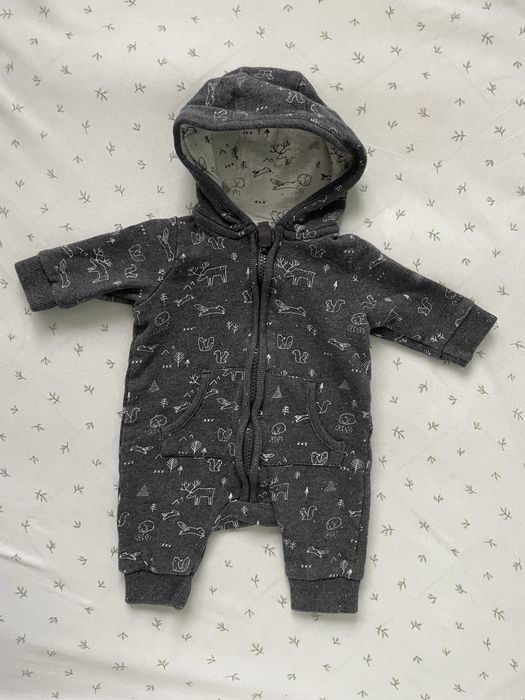 Kombinezon niemowlęcy rozmiar 56 tanie ubranka niemowlęce na zimę