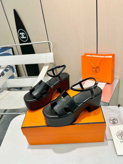 Buty, sandaly klapki, skora 090416