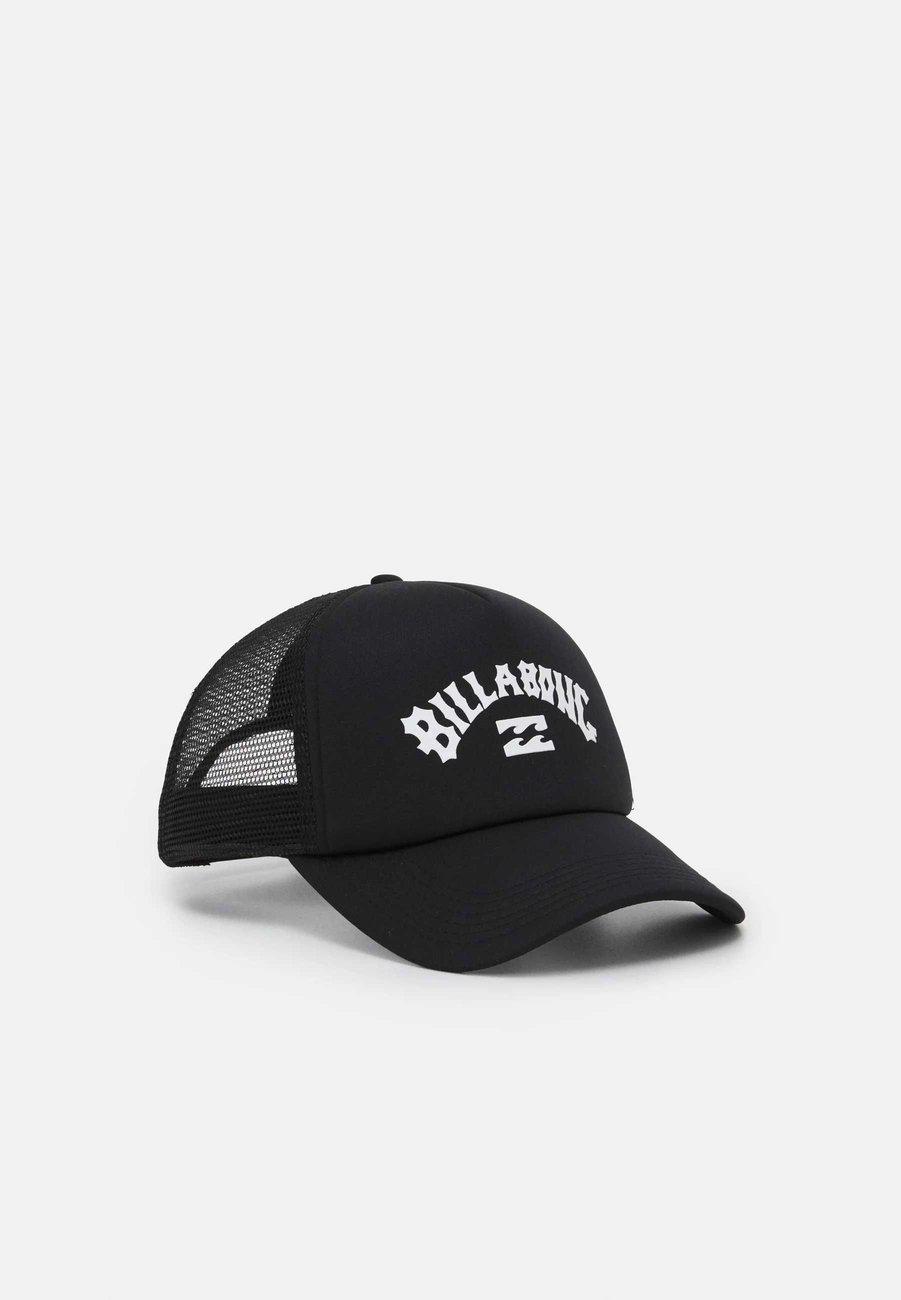 Billabong Quiksilver modna czarna czapka z daszkiem trucker tirówka