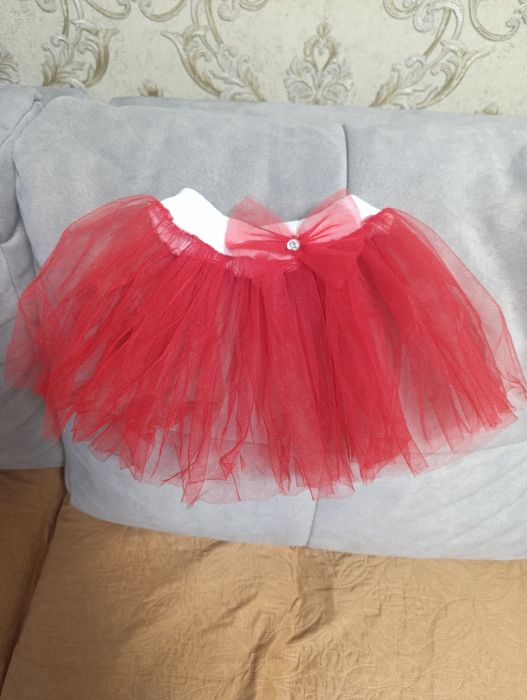 Боді, спідничка і пов'язка "Мій перший Новий рік"