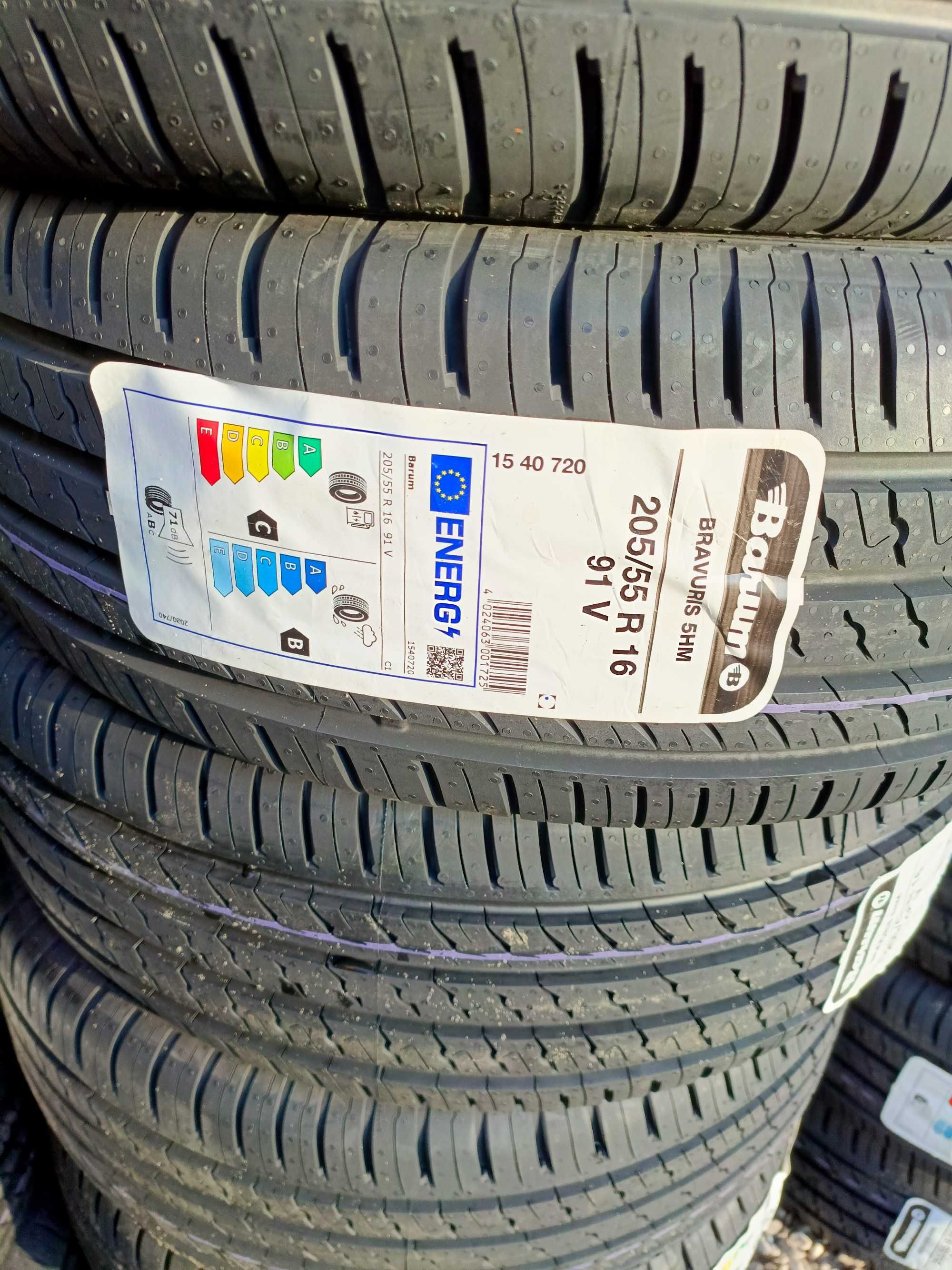 Nowe opony letnie 205/55/16 Barum 2023/24r Montaż/wysyłka GRATIS